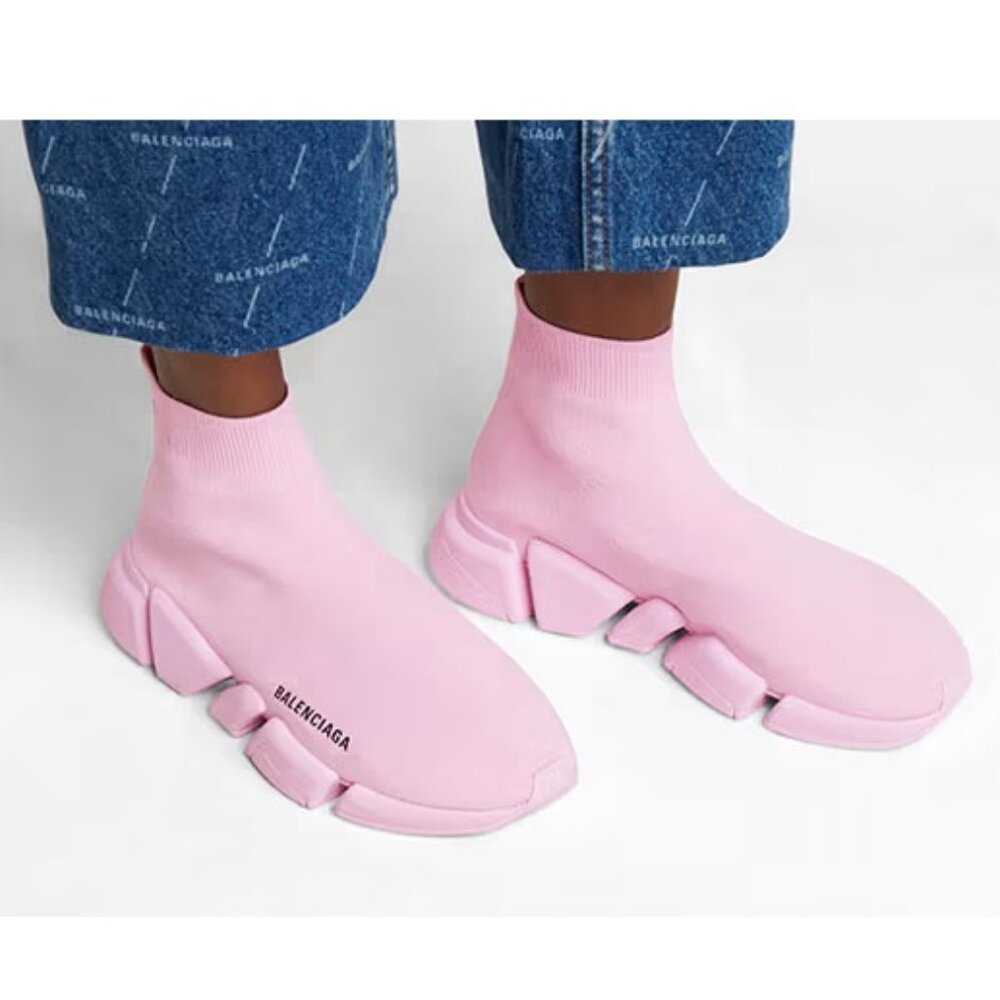 Balenciaga Women's Speed 2.0 Recycled Knit Sneaker